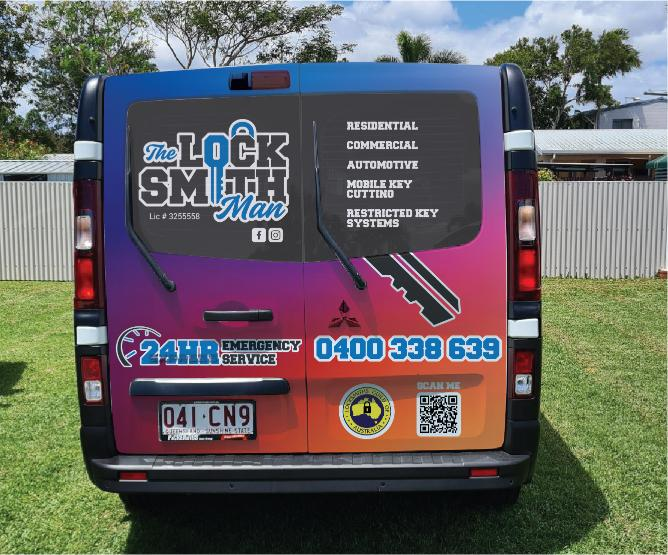 24-Hour Mobile Locksmith Service Van