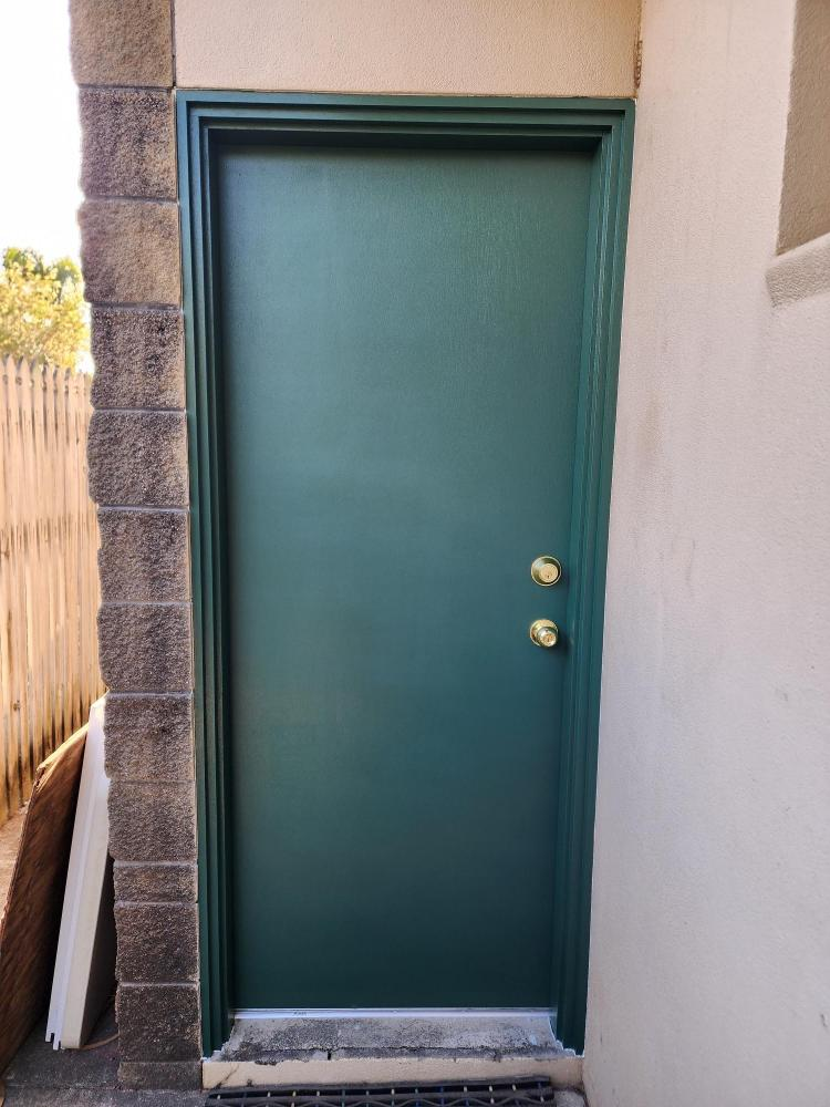 Precision Timber Door Lock Installation